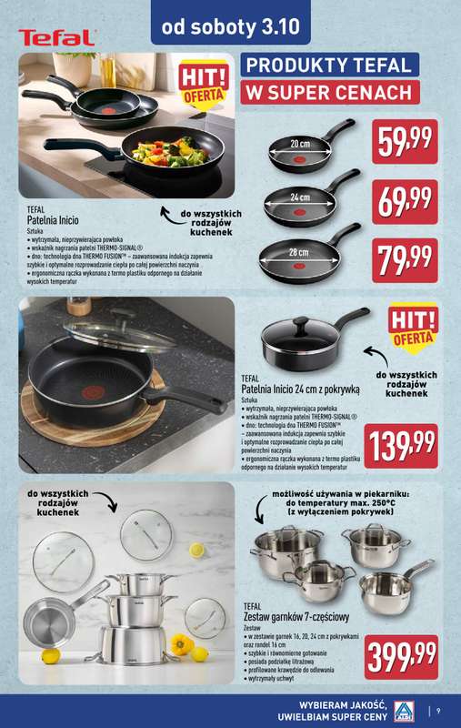 Aldi - gazetka promocyjna Aldi ma to coś! od środy 30.09 do soboty 03.10 - strona 9