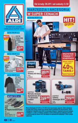 Aldi - gazetka promocyjna Aldi ma to coś! od środy 30.09 do soboty 03.10