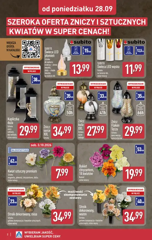 Aldi - gazetka promocyjna Aldi ma to coś! od środy 30.09 do soboty 03.10 - strona 2