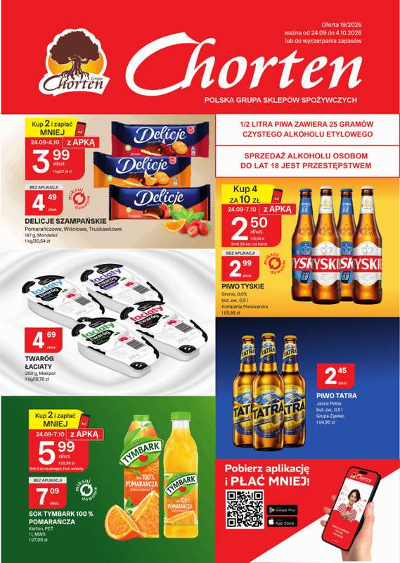 Chorten - gazetka promocyjna Gazetka Lubelskie, Radom Market od czwartku 24.09 do niedzieli 04.10