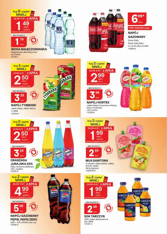 Chorten - gazetka promocyjna Gazetka Podlaskie Market od czwartku 24.09 do niedzieli 04.10 - strona 9