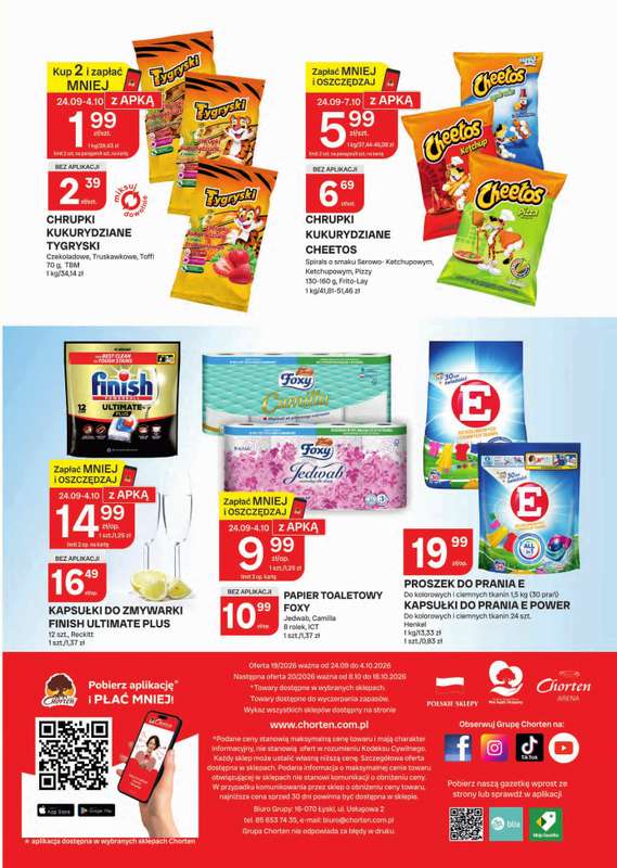 Chorten - gazetka promocyjna Gazetka Podlaskie Market od czwartku 24.09 do niedzieli 04.10 - strona 12
