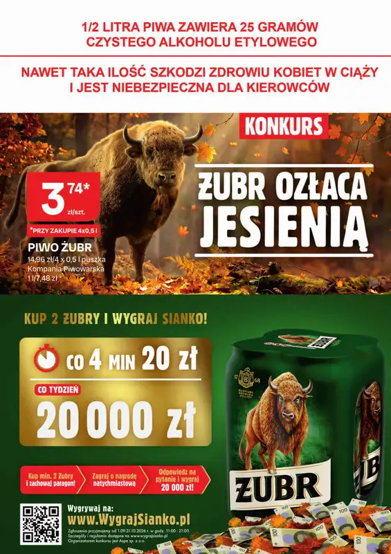 Chorten - gazetka promocyjna Gazetka Podlaskie Market od czwartku 24.09 do niedzieli 04.10 - strona 10