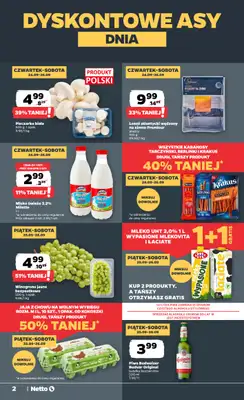 Netto - gazetka promocyjna Gazetka Spożywcza od czwartku 24.09 do soboty 26.09 - strona 2