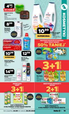 Netto - gazetka promocyjna Gazetka Spożywcza od czwartku 24.09 do soboty 26.09 - strona 19