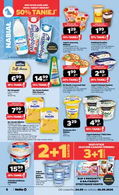 Netto - gazetka promocyjna Gazetka Spożywcza od czwartku 24.09 do soboty 26.09 - strona 6