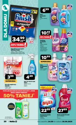 Netto - gazetka promocyjna Gazetka Spożywcza od czwartku 24.09 do soboty 26.09 - strona 20