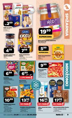 Netto - gazetka promocyjna Gazetka Spożywcza od czwartku 24.09 do soboty 26.09 - strona 9
