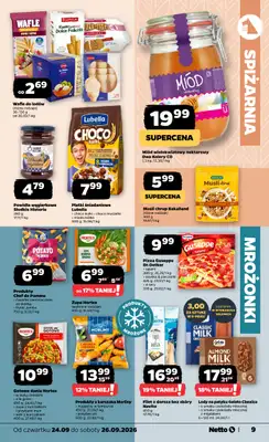 Netto - gazetka promocyjna Gazetka Spożywcza od czwartku 24.09 do soboty 26.09 - strona 9