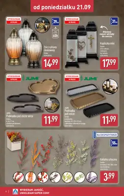 Aldi - gazetka promocyjna Światełko pamięci od poniedziałku 21.09 do soboty 26.09 - strona 6