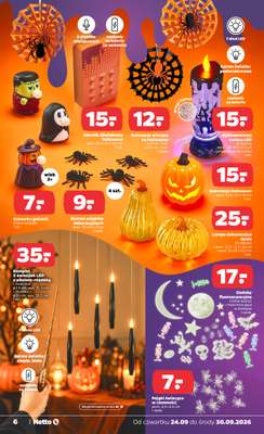 Netto - gazetka promocyjna Inspiracje tygodnia jesienny dom od czwartku 24.09 do środy 30.09 - strona 6