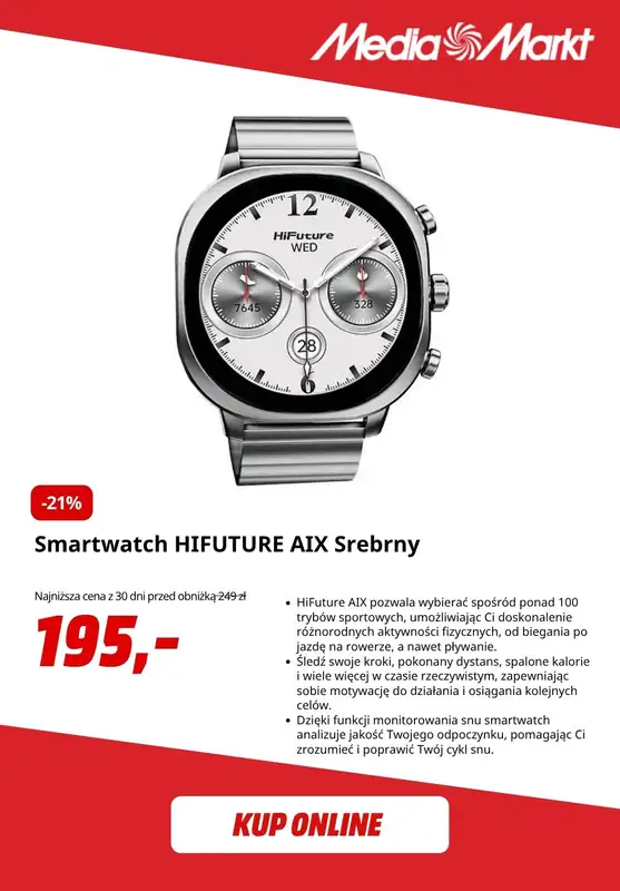 Media Markt - gazetka promocyjna Smartwatche w SUPER cenach! od wtorku 22.09  - strona 3