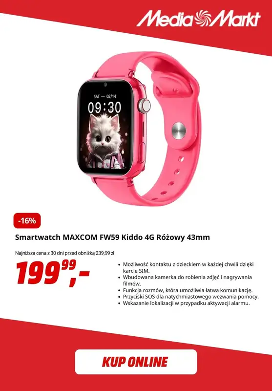 Media Markt - gazetka promocyjna Smartwatche w SUPER cenach! od wtorku 22.09  - strona 9