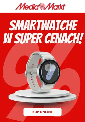 Media Markt - gazetka promocyjna Smartwatche w SUPER cenach! od wtorku 22.09 