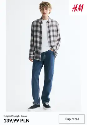 H&M - gazetka promocyjna JEANSY męskie od 109,99 PLN od wtorku 22.09  - strona 5