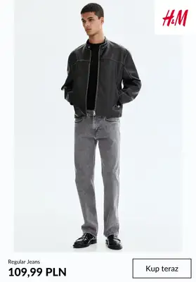 H&M - gazetka promocyjna JEANSY męskie od 109,99 PLN od wtorku 22.09  - strona 4