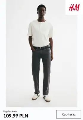 H&M - gazetka promocyjna JEANSY męskie od 109,99 PLN od wtorku 22.09  - strona 8