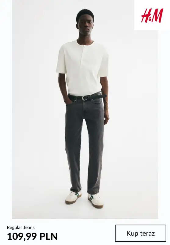 H&M - gazetka promocyjna JEANSY męskie od 109,99 PLN od wtorku 22.09  - strona 8