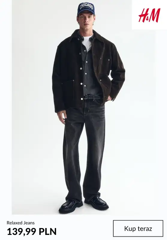 H&M - gazetka promocyjna JEANSY męskie od 109,99 PLN   - strona 3