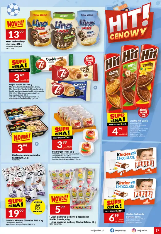 Twój Market - gazetka promocyjna Gazetka od środy 23.09 do wtorku 29.09 - strona 17