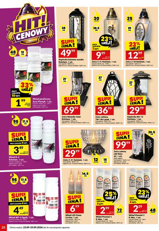 Twój Market - gazetka promocyjna Gazetka od środy 23.09 do wtorku 29.09 - strona 28
