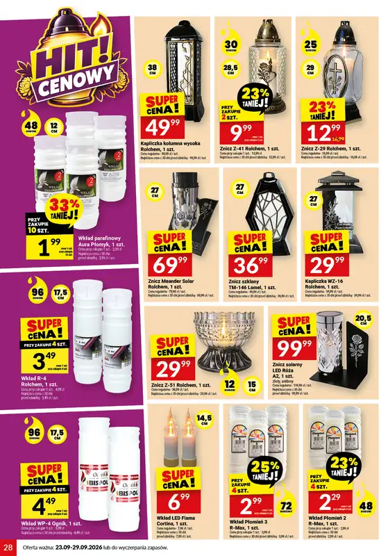 Twój Market - gazetka promocyjna Gazetka od środy 23.09 do wtorku 29.09 - strona 28