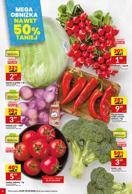 Twój Market - gazetka promocyjna Gazetka od środy 23.09 do wtorku 29.09 - strona 6
