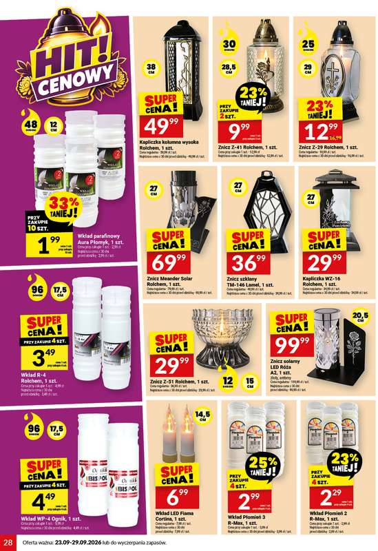 Twój Market - gazetka promocyjna Gazetka od środy 23.09 do wtorku 29.09 - strona 28