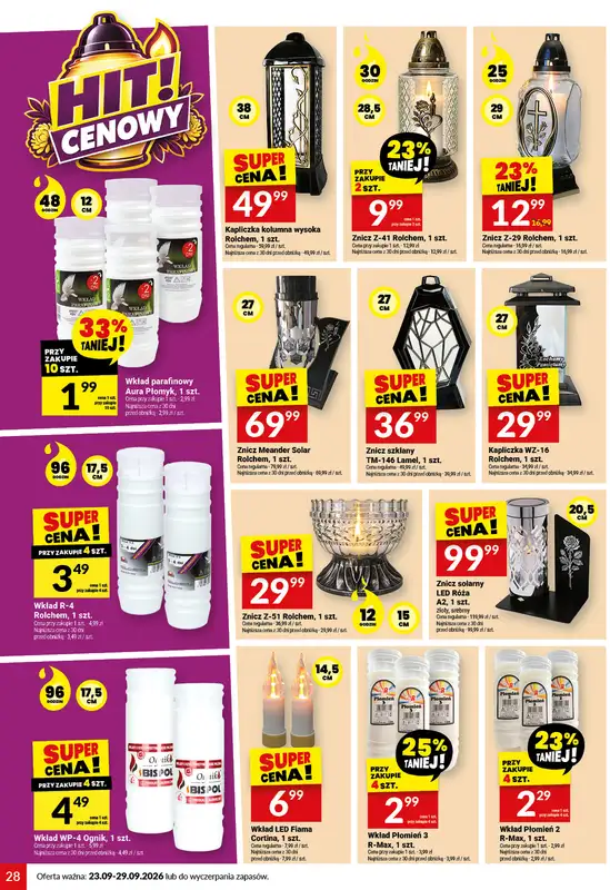 Twój Market - gazetka promocyjna Gazetka od środy 23.09 do wtorku 29.09 - strona 28