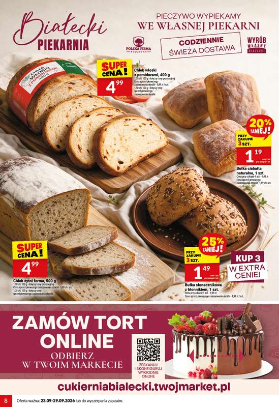Twój Market - gazetka promocyjna Gazetka od środy 23.09 do wtorku 29.09 - strona 8
