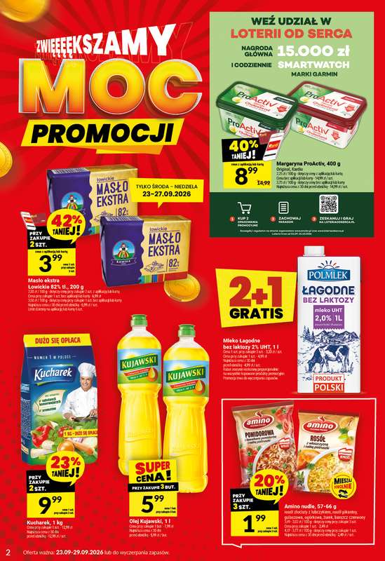 Twój Market - gazetka promocyjna Gazetka od środy 23.09 do wtorku 29.09 - strona 2