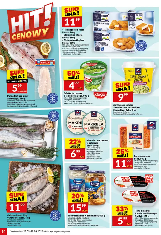 Twój Market - gazetka promocyjna Gazetka od środy 23.09 do wtorku 29.09 - strona 14