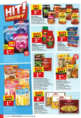 Twój Market - gazetka promocyjna Gazetka od środy 23.09 do wtorku 29.09 - strona 20