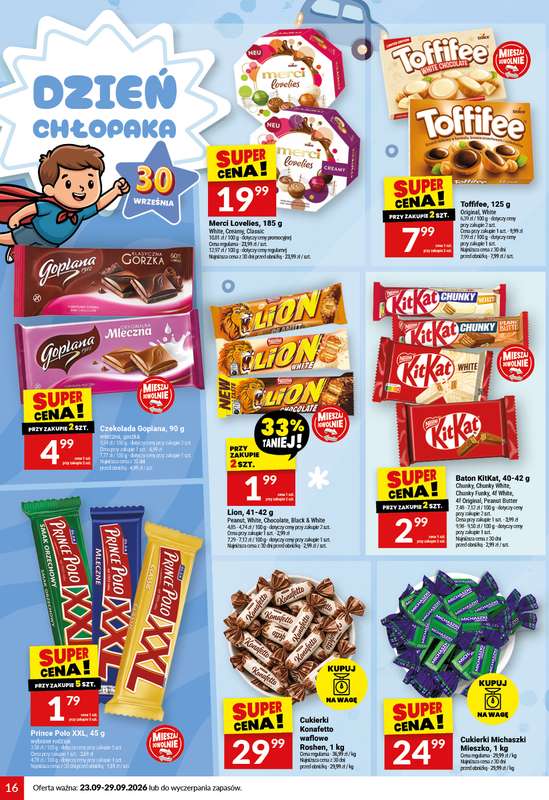 Twój Market - gazetka promocyjna Gazetka od środy 23.09 do wtorku 29.09 - strona 16