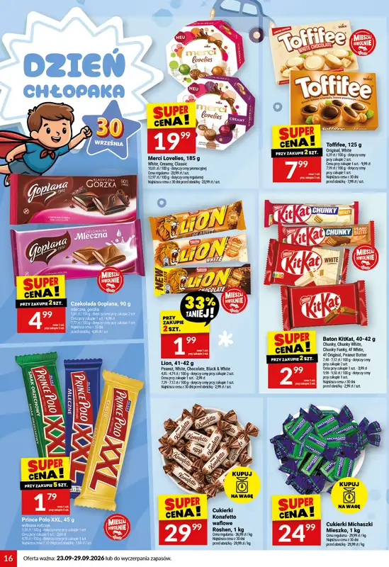 Twój Market - gazetka promocyjna Gazetka od środy 23.09 do wtorku 29.09 - strona 16