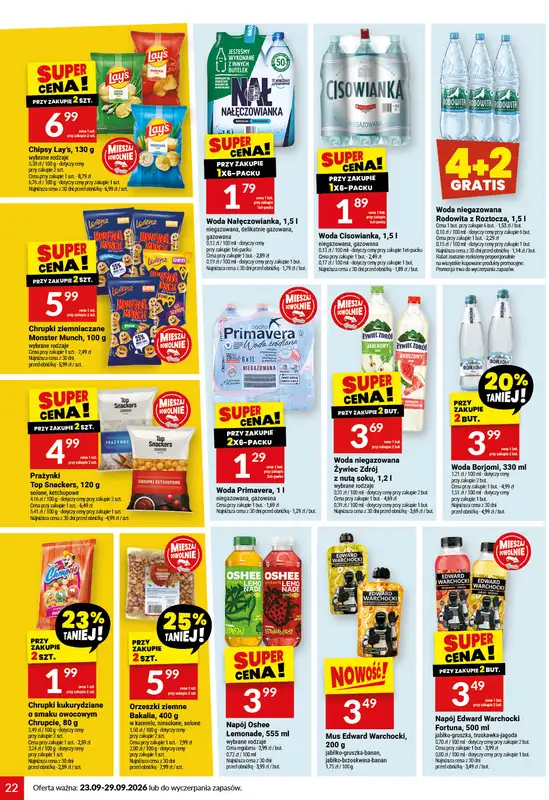 Twój Market - gazetka promocyjna Gazetka od środy 23.09 do wtorku 29.09 - strona 22