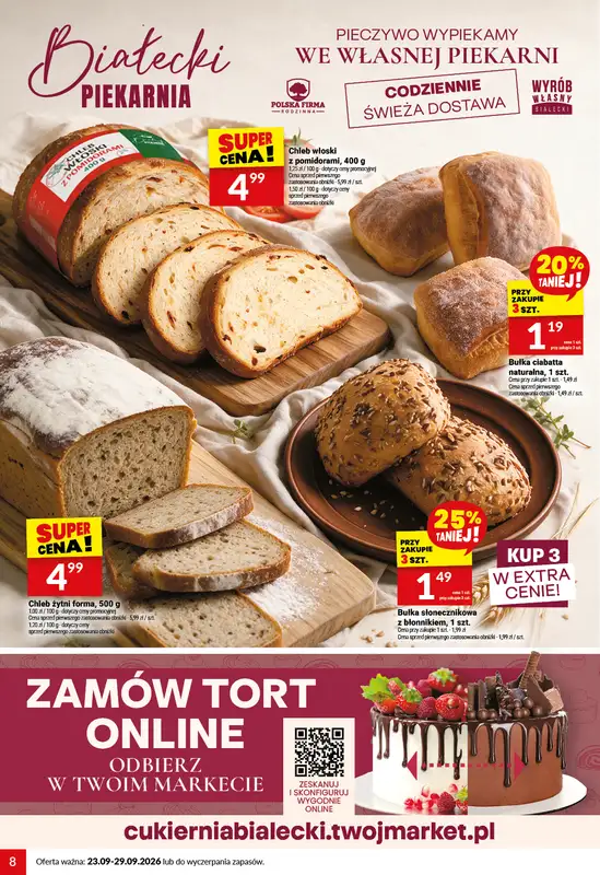 Twój Market - gazetka promocyjna Gazetka od środy 23.09 do wtorku 29.09 - strona 8