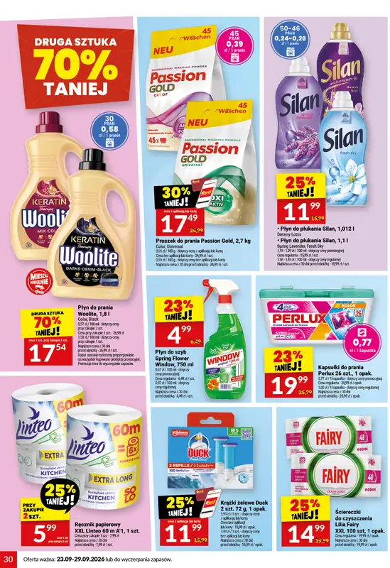 Twój Market - gazetka promocyjna Gazetka od środy 23.09 do wtorku 29.09 - strona 30