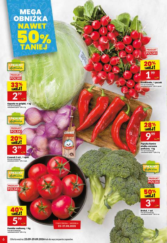 Twój Market - gazetka promocyjna Gazetka od środy 23.09 do wtorku 29.09 - strona 6