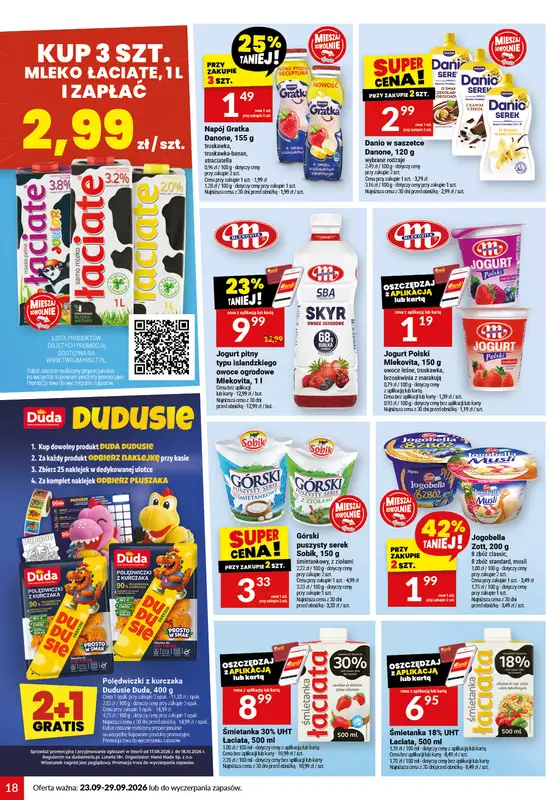 Twój Market - gazetka promocyjna Gazetka od środy 23.09 do wtorku 29.09 - strona 18