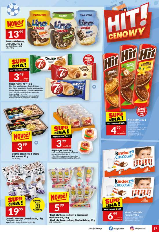 Twój Market - gazetka promocyjna Gazetka od środy 23.09 do wtorku 29.09 - strona 17
