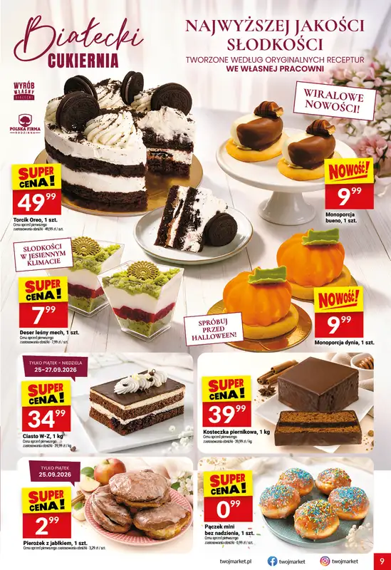 Twój Market - gazetka promocyjna Gazetka od środy 23.09 do wtorku 29.09 - strona 9