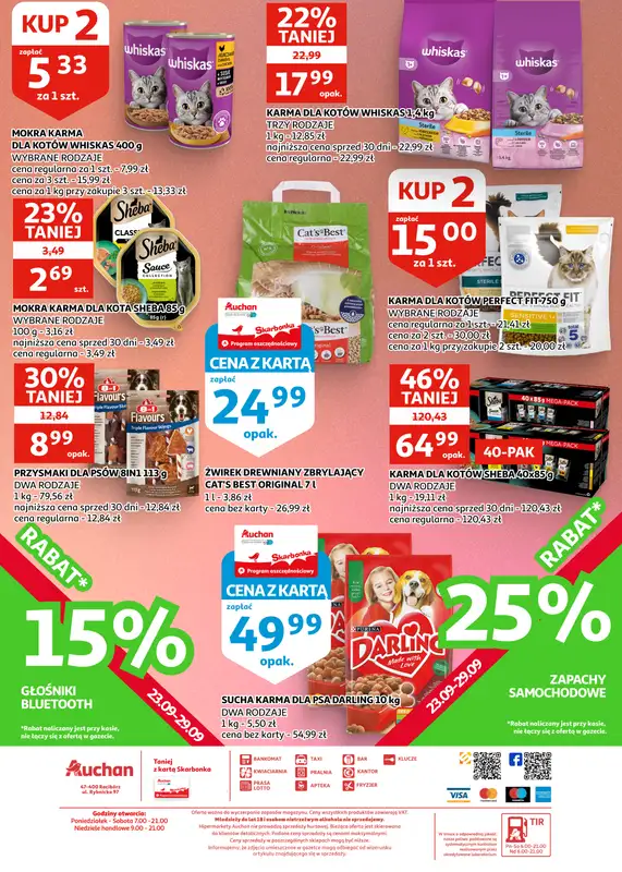 Auchan - gazetka promocyjna Gazetka Racibórz I Jesienne otwarcie od środy 23.09 do wtorku 06.10 - strona 25