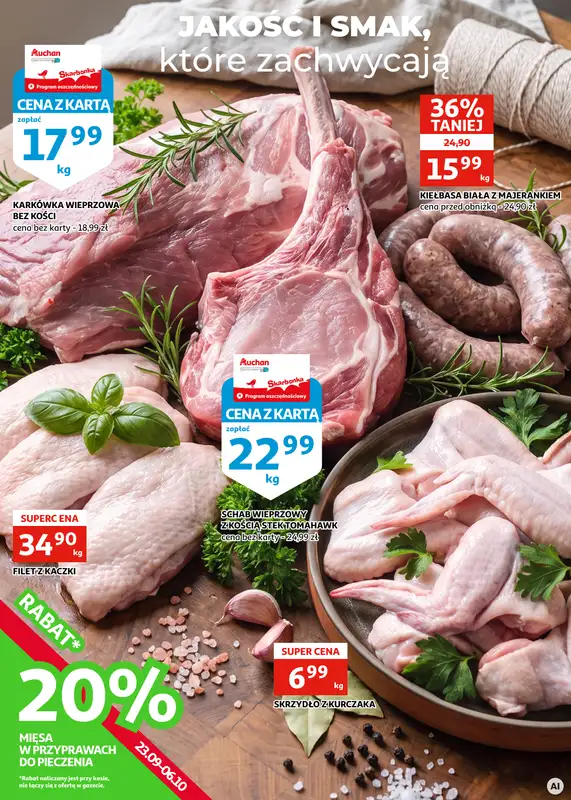 Auchan - gazetka promocyjna Gazetka Racibórz I Jesienne otwarcie od środy 23.09 do wtorku 06.10 - strona 2
