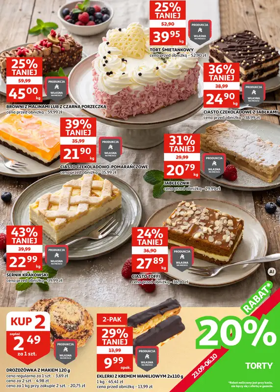 Auchan - gazetka promocyjna Gazetka Racibórz I Jesienne otwarcie od środy 23.09 do wtorku 06.10 - strona 9