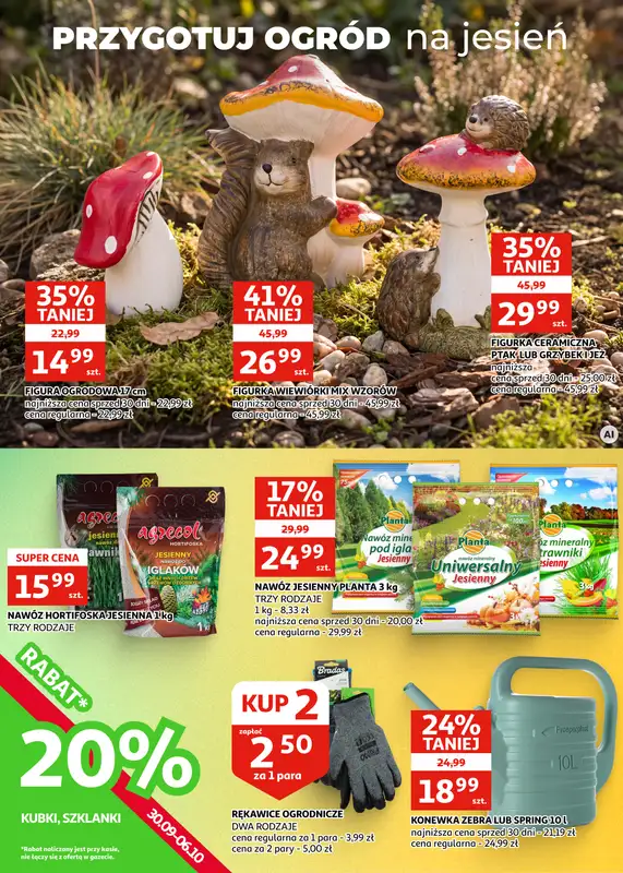 Auchan - gazetka promocyjna Gazetka Zielona Góra I Jesienne otwarcie od środy 23.09 do wtorku 06.10 - strona 24