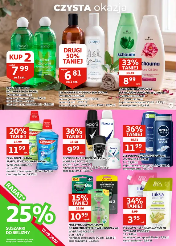 Auchan - gazetka promocyjna Gazetka Zielona Góra I Jesienne otwarcie od środy 23.09 do wtorku 06.10 - strona 18