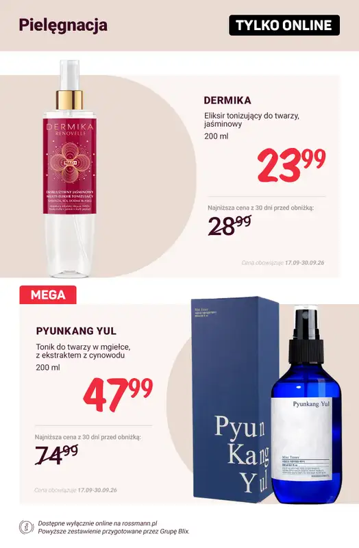 Rossmann - gazetka promocyjna Promocje TYLKO ONLINE od wtorku 22.09 do środy 30.09 - strona 8