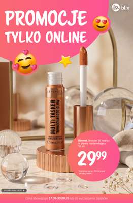 Rossmann - gazetka promocyjna Promocje TYLKO ONLINE od wtorku 22.09 do środy 30.09