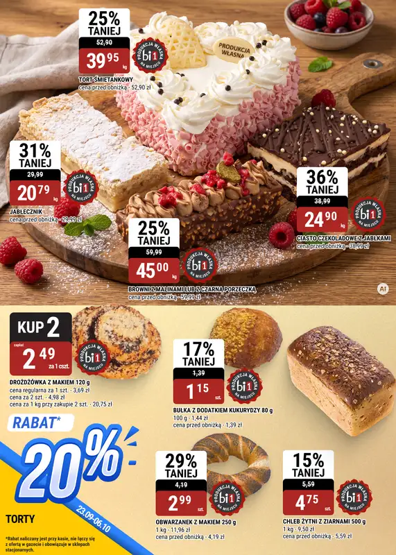 bi1 - gazetka promocyjna Gazetka Białystok I Jesienne otwarcie od środy 23.09 do wtorku 06.10 - strona 6